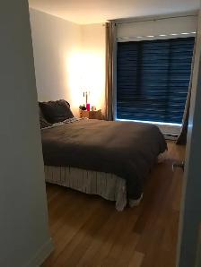 3 1/2 meublé, chauffé, éclairé, bail 3 mois 1/2 (Enquête crédit) - Photo 4