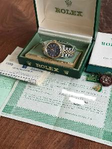 Rolex Datejust 36mm Two-tone Mosaic Dial Full Set