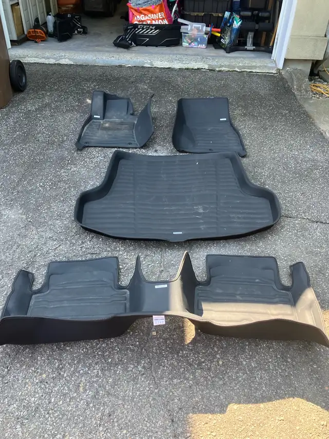 Ensemble complet TAPIS HIVER TuxMat pour Kia Stinger - Photo 2