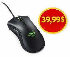 Razer DeathAdder Essential Wired Black - Gaming Mouse - NEUF