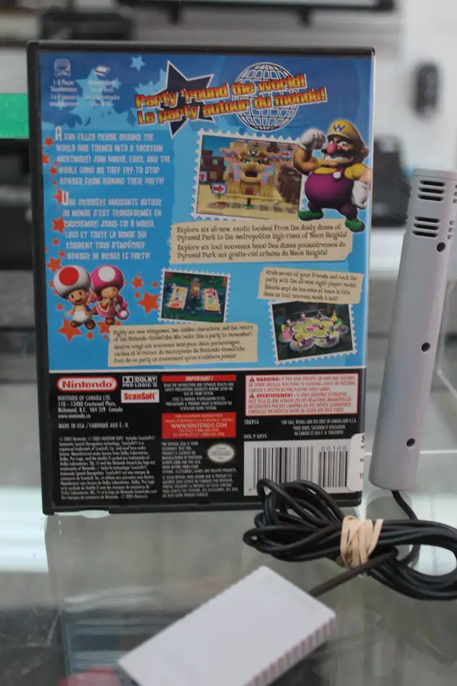 Mario Party 7 with microphone accessory (Gamecube) - Photo 2