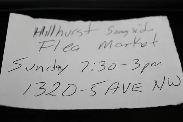 1320-5AveNW Hillhurst Market Sunday Only Silver Gold Hotwheels