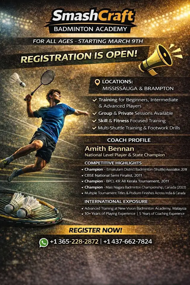 Badminton Coaching - Beginners to Advanced | Kids Welcome