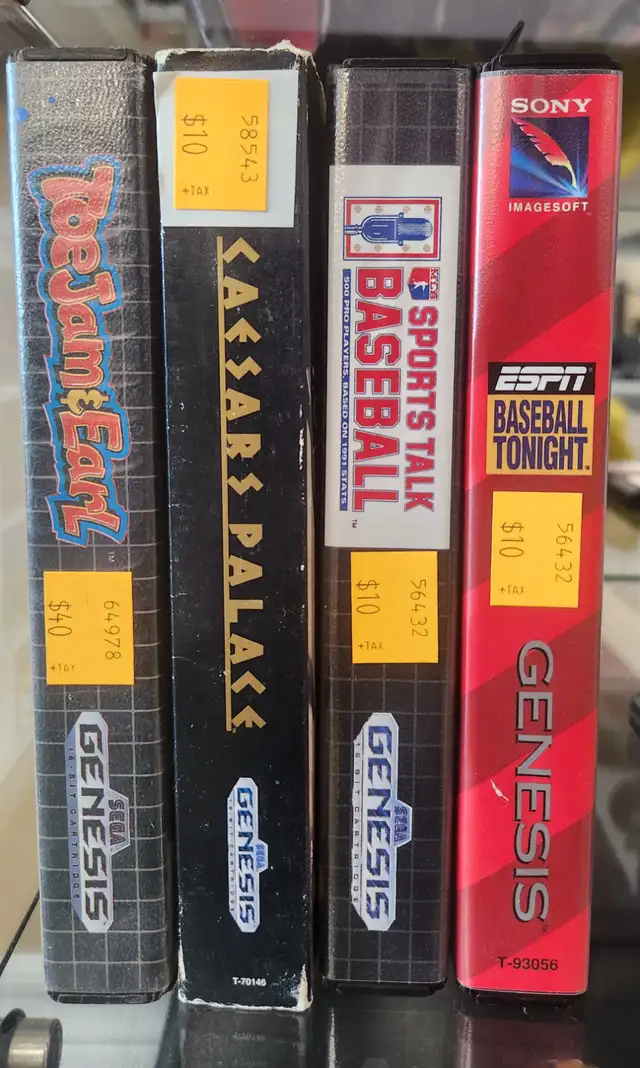 Sega Genesis Games: Sonic, Street Fighter, Urban Strike, Racing