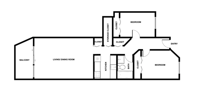 Two Bedroom Apartments for Rent Next to Seawall - Photo 9