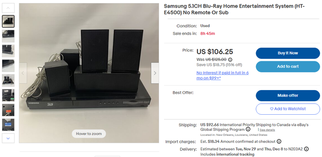 Samsung 5.1CH Blu-Ray Home Entertainment System - Photo 8