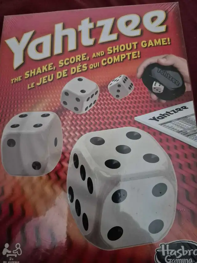 yahtzee board game