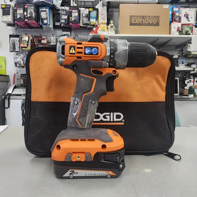 Brushless Hammer Drill Kit with 2.0 Ah Battery, Charger, and Bag - Photo 2
