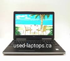 Dell workstation laptop(i7 Quad/16G/512NVme SSD/Dual GPUs/FHD)