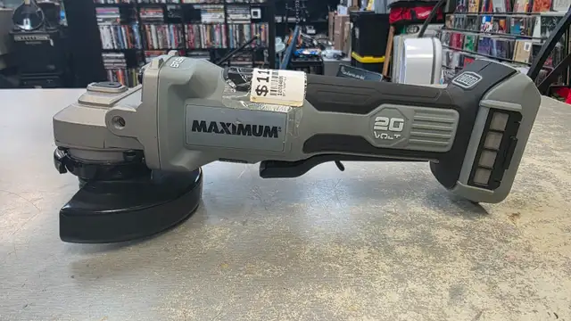 Maximum 20v Brushless 4-1/2' Angle Grinder