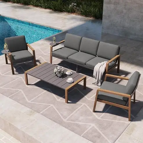 Brand New 4pcs Modern Patio Furniture Set $599 - Photo 2