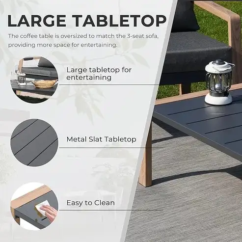 Brand New 4pcs Modern Patio Furniture Set $599 - Photo 6