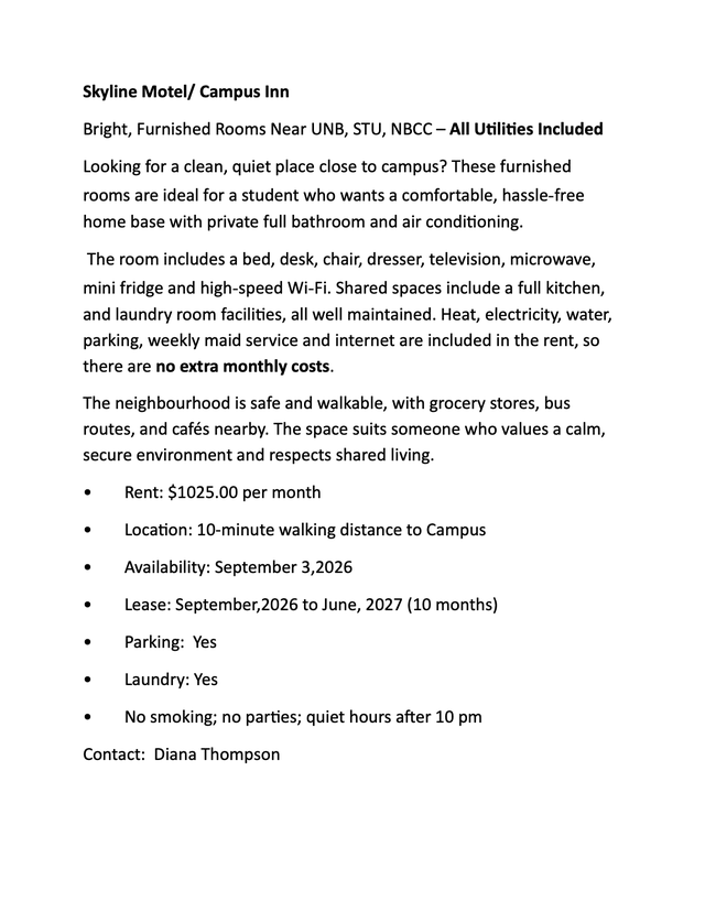 Now Booking to rent at Skyline Campus inn - Photo 20