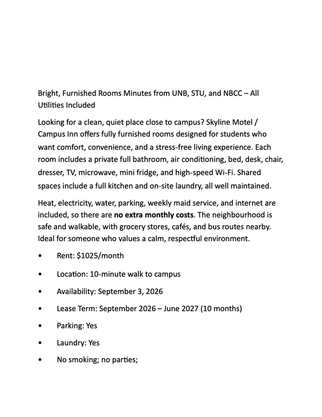 Now Booking to rent at Skyline Campus inn - Photo 21