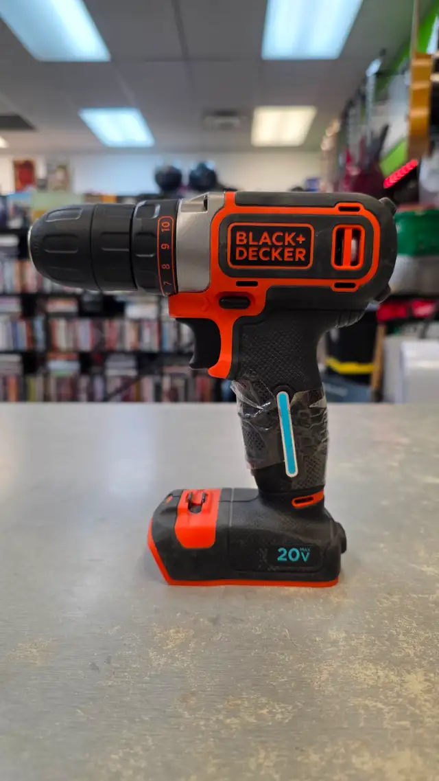Black   Decker 20v Drill/Driver TOOL ONLY