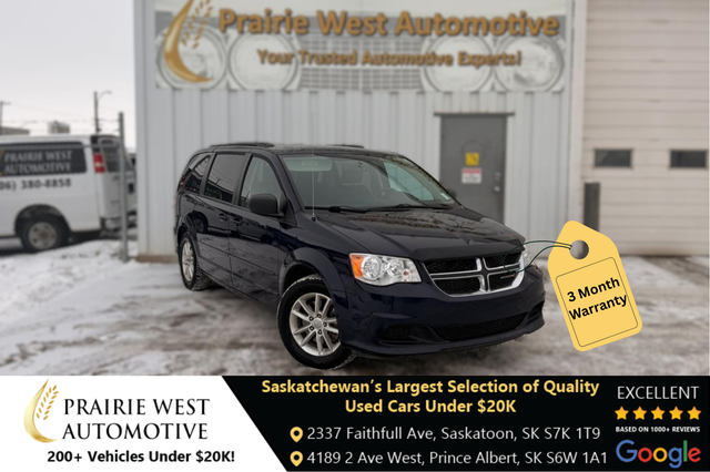 2016 Dodge Grand Caravan SXT - 7 Passenger