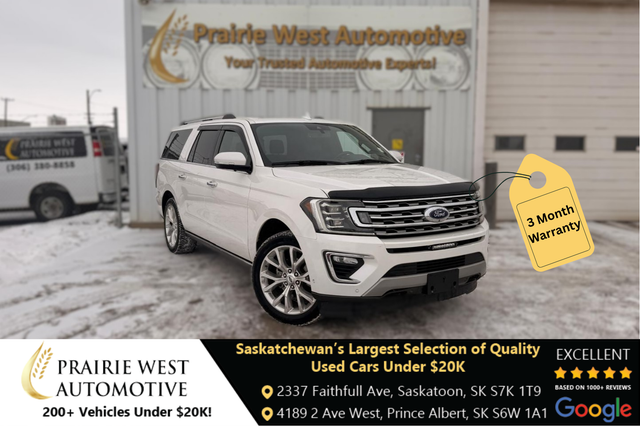 2018 Ford Expedition Limited Max 4WD - 8 Passenger