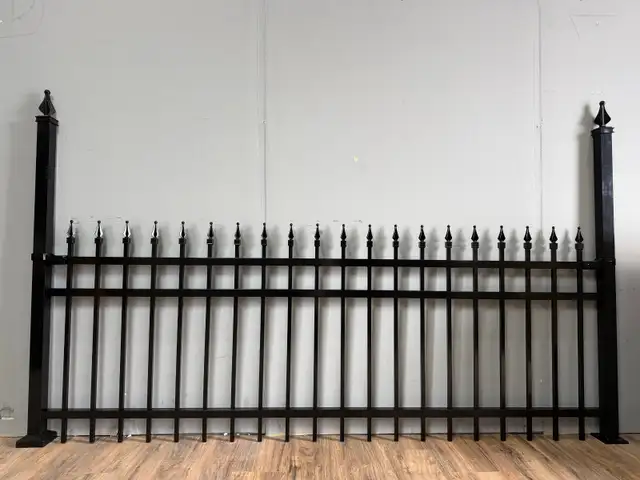 Aluminum Fencings Single Dual swing Gates Metal Driveway Gates