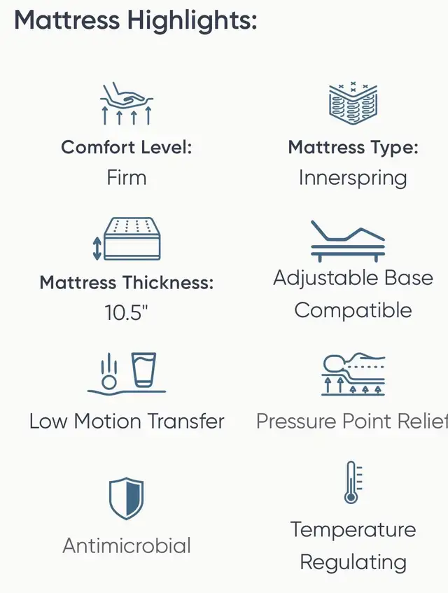 King sized Serta Perfect Sleeper Elite mattress - Photo 3