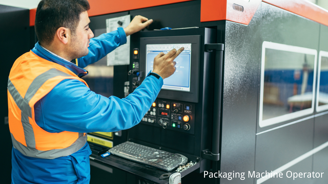 Hiring MACHINE OPERATOR