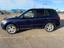Blue 2010 Hyundai Santa Fe