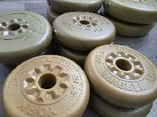 ️ Adjustable Weight Set   Barbell & Dumbbells (70 lbs Plates) - Photo 2