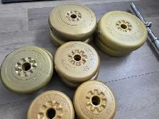 ️ Adjustable Weight Set   Barbell & Dumbbells (70 lbs Plates) - Photo 5