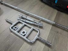 ️ Adjustable Weight Set   Barbell & Dumbbells (70 lbs Plates) - Photo 6