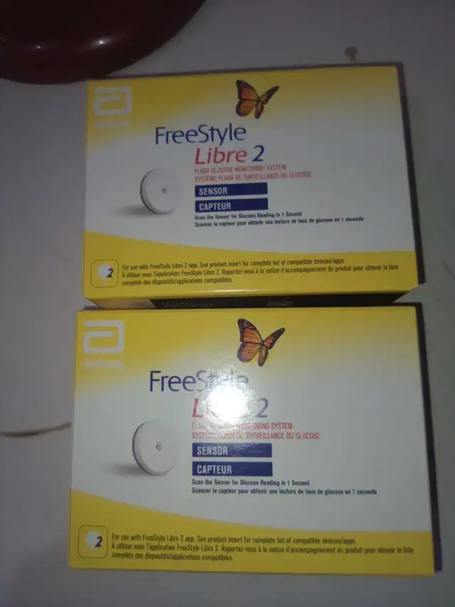 2 FREESTYLE LIBRE 2 ARM SENSORS