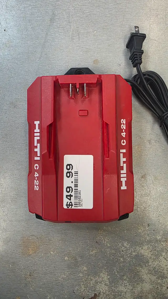 Compact Charger for all Hilti Nuron Batteries
