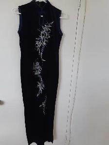 DARK NAVY LONG DRESS (Brand New)