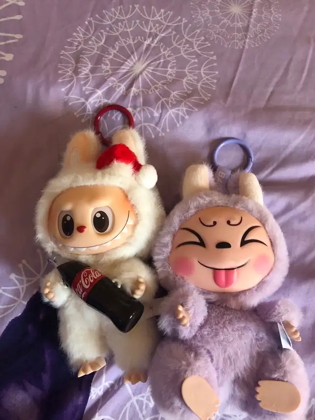 BOTH LABUBUS FOR $10 CASH ONLY- PICK UP ONLY!