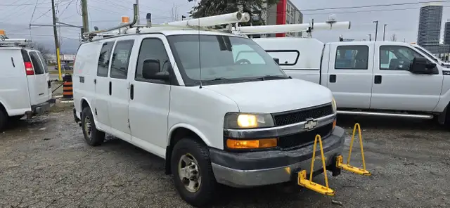 2009 Chevrolet Express Cargo Van shelving roof rack - Cummins Ge
