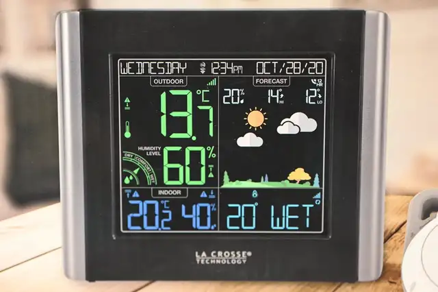 Water Leak Detection La Crosse View Wi-Fi Weather Forecast NEW - Photo 2