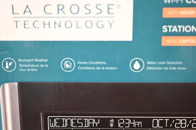 Water Leak Detection La Crosse View Wi-Fi Weather Forecast NEW - Photo 5