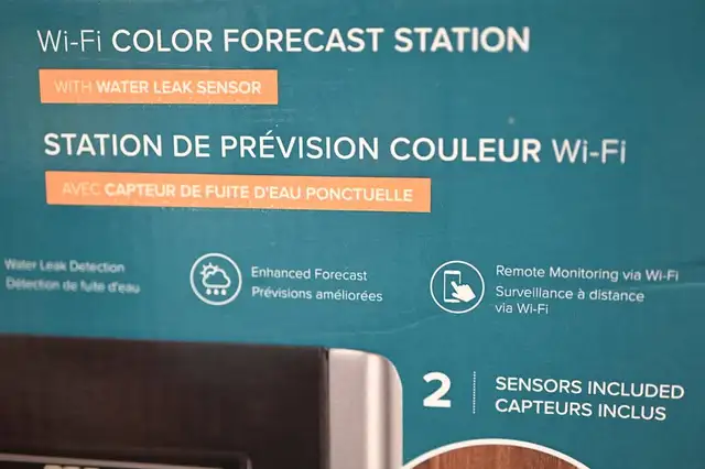 Water Leak Detection La Crosse View Wi-Fi Weather Forecast NEW - Photo 6