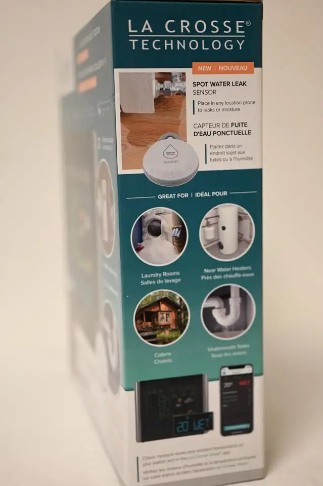 Water Leak Detection La Crosse View Wi-Fi Weather Forecast NEW - Photo 7