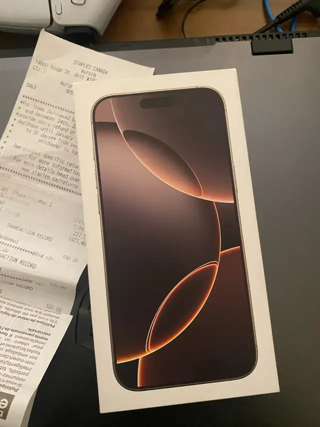 iPhone 16 Pro Max Titanium Desert Titanium 256GB