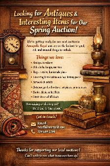 Looking for Estates for auctions