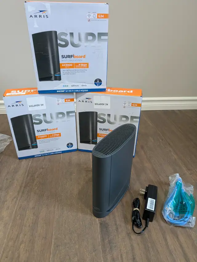 Brand New Arris Cable Modem Router Combo For Sale - Photo 2