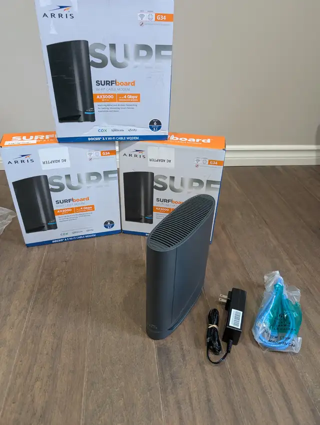 Brand New Arris Cable Modem Router Combo For Sale - Photo 3