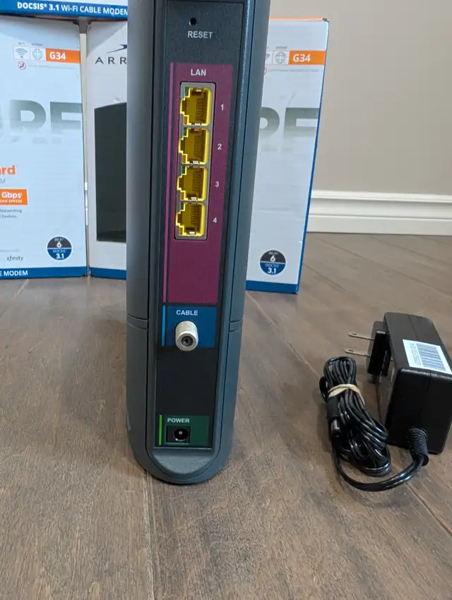 Brand New Arris Cable Modem Router Combo For Sale - Photo 5