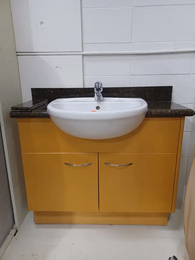 Small Maple Bathroom Vanity