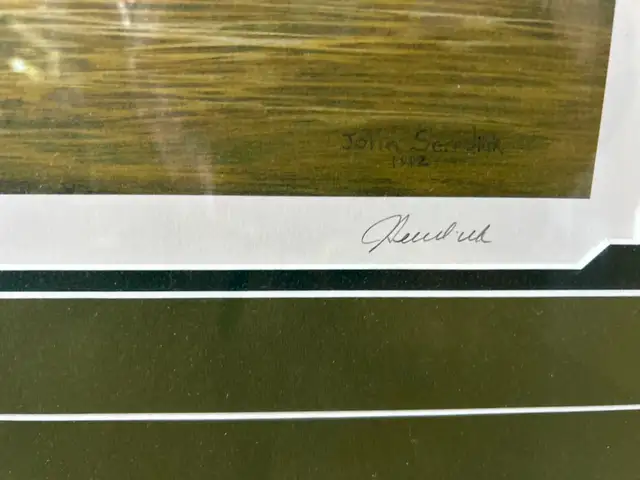 ONE DUCKS UNLIMITED 1993 COLLECTABLE PRINT - Photo 2