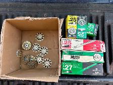 ASST. NEW RAMSET 22 & 25 CAL. LOADSAS PICTURED