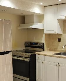 One Bedroom Basement Apartment