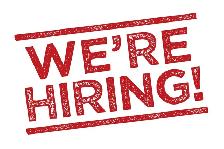 NOW HIRING!