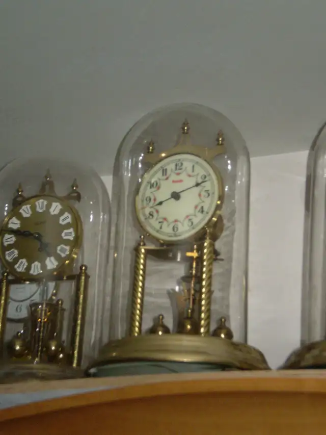ANTIQUE GERMAN ANNIVERSARY CLOCKS-12 INCH W1TH KEY-$150 EACH - Photo 2