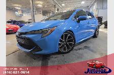 2019 Toyota Corolla Hatchback XSE6 SPEED MANUAL XSE PACKAGE ELEC