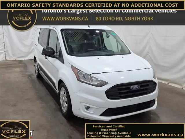 2023 Ford Transit Connect XLT - 2.0L Gas - Shelves - Double Slid